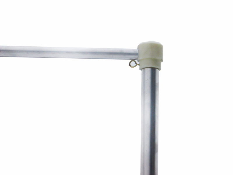 Maszt z mini baner z windtrackerem - flagi reklamowe windery