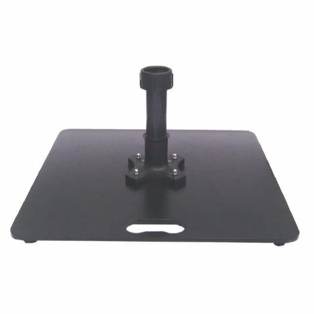 Podstawa stalowa do twardego podłoża.