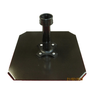 Podstawa stalowa obciążana do winderów, do twardego podłoża.