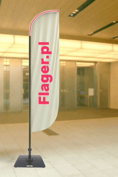 Windery, flagi reklamowe z aluminium i włókna szklanego
